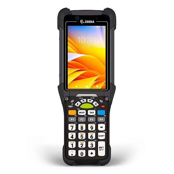 Coletor de Dados Zebra MC94 Android 13 Leitor 2D SE58 Longo Alcance Wi-Fi 6E Bluetooth 5.3 6GB/128GB - MC9401-0G1M6DSS-A6 - mc94010g1m6dssa