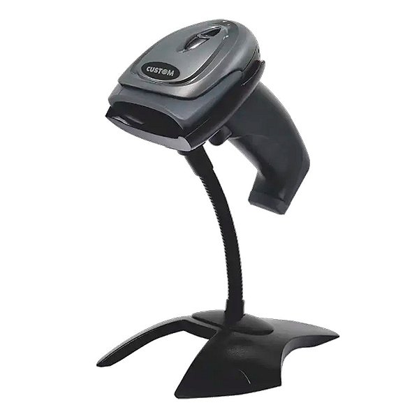 Leitor de Código de Barras Custom CBR2D-P + Suporte 2D/QR com Fio - 992ed040500233