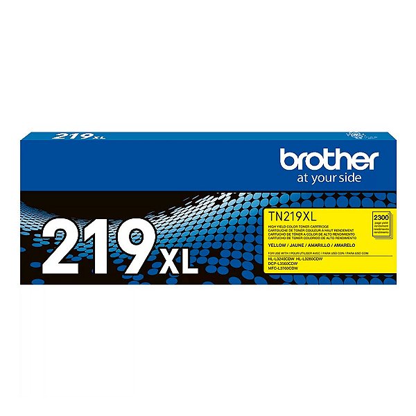 Toner Brother Amarelo 2,3k DCPL3560/HLL3240 - tn219xlybr