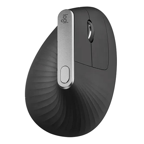 Mouse Logitech MX Vertical Grafite sem Fio - 910-005449-c