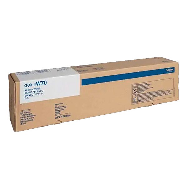 Refil de Tinta Brother GTX Branco 700ml - bgcx40w07000022