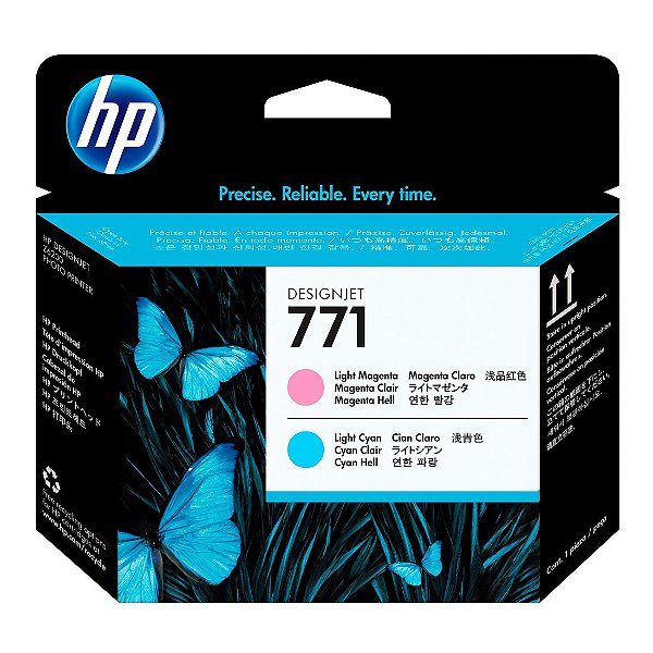 Cabeça de Impressão HP 771 Magenta/Ciano Claro PLUK - ce019a