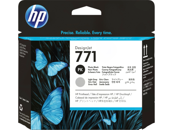 Cabeça de impressão HP 771A Preto/Cinza PLUK - ce020a