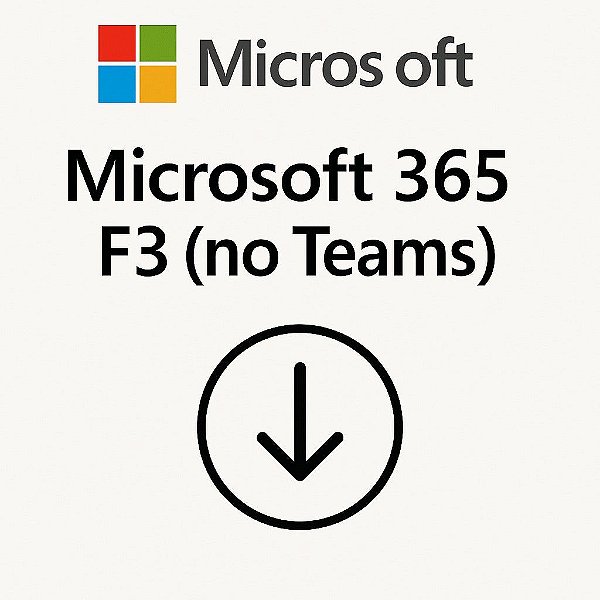 Microsoft 365 F3 no Teams CSP - cfq7ttc0lh05-013
