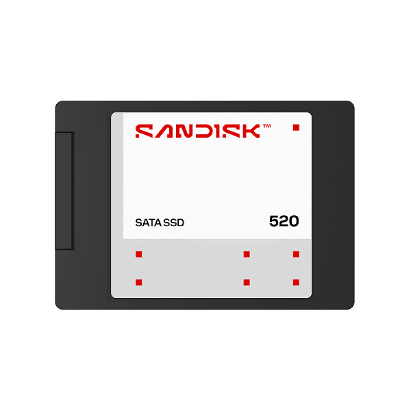 SSD Sandisk 520 2TB SATA3 2.5 7MM Leitura 560MB/S Gravacao 520MB/S SDSS51200TAB - sdss51200tab-000g0