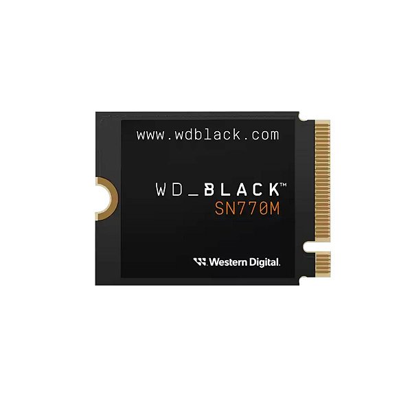 SSD Wd Black 1TB SN770M M.2 2230 Nvme Pcie GEN4 Leitura 5150MB/S Gravacao 4900MB/S - wds100t3x0g