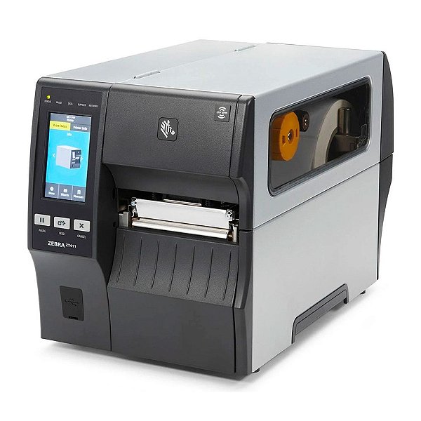 Impressora de Etiquetas Zebra 203DPI 4" USB Serial Ethernet e Bluetooth - zt41142t0a0000z