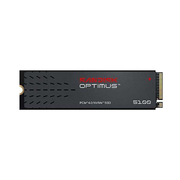 SSD Sandisk Optimus 500GB M.2 2280 5100 Nvme Pcie GEN4 Leitura 6600MB/S Gravacao 5600MB/S SDSP51500GAN - sdsp51500gan-000e0