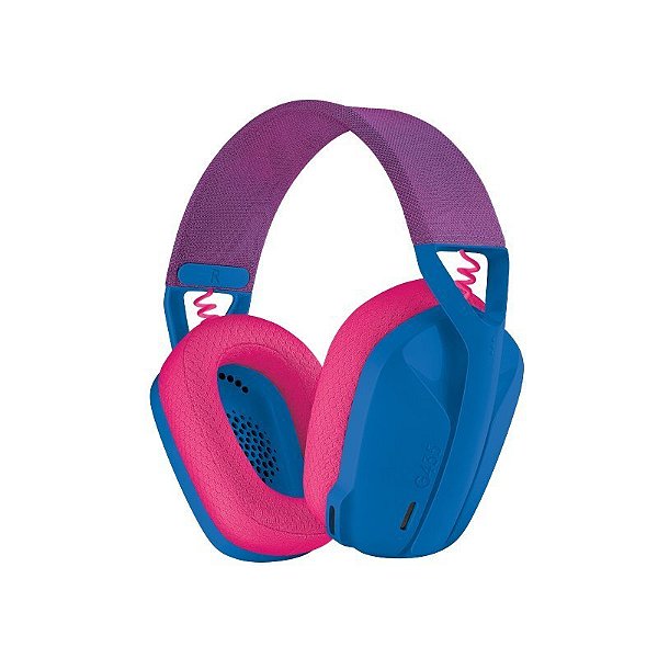 Headset Gamer sem Fio G435 Azul Logitech - 981-001061
