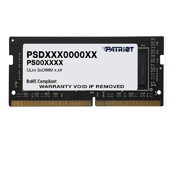 Memoria 16GB DDR4 2666MHZ 1.2V Patriot Signature - Notebook - psd416g26662s