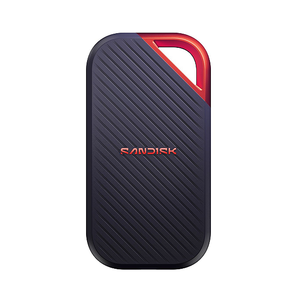 SSD Externo Portatil Sandisk Extreme Pro E83 2TB USB-C Grafite - sdssde83-2t00-g25