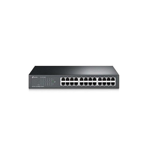Switch Tp-Link Omada 24 Pts Fast Nao Gerenciavel - tl-sf1024d