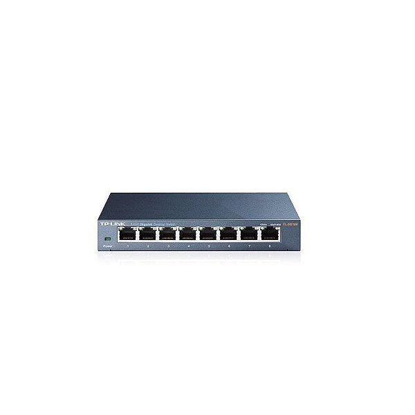 Switch Tp-Link Omada 8 Pts Gigabit Nao Gerenciavel - tl-sg108