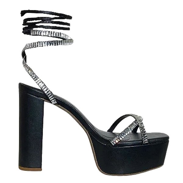 Natasha plataforma preta