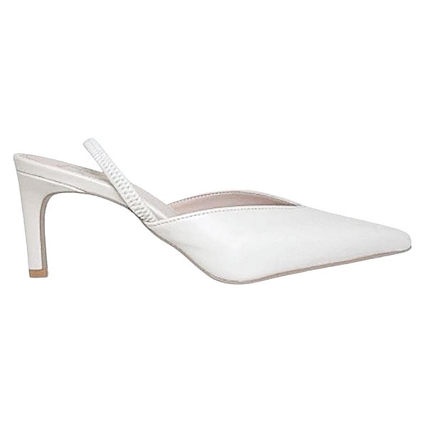 Paris scarpin branco