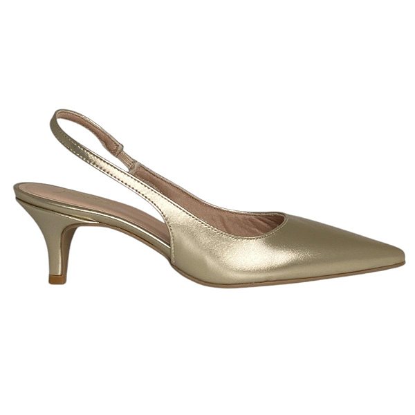 Margot scarpin gold