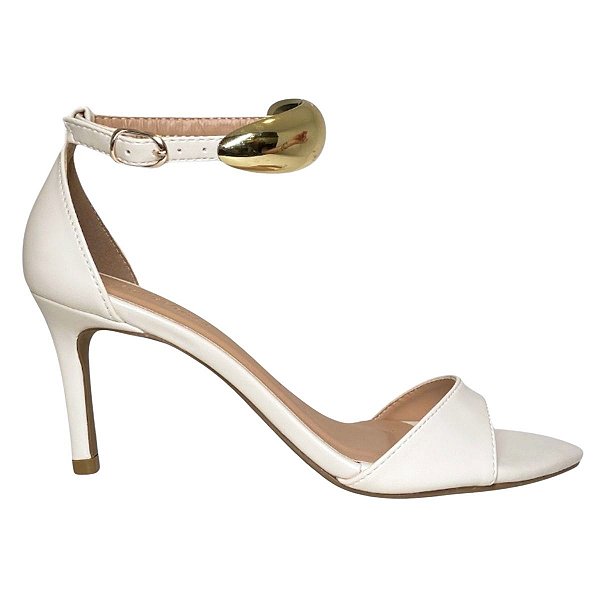 Yasmin sandália off white