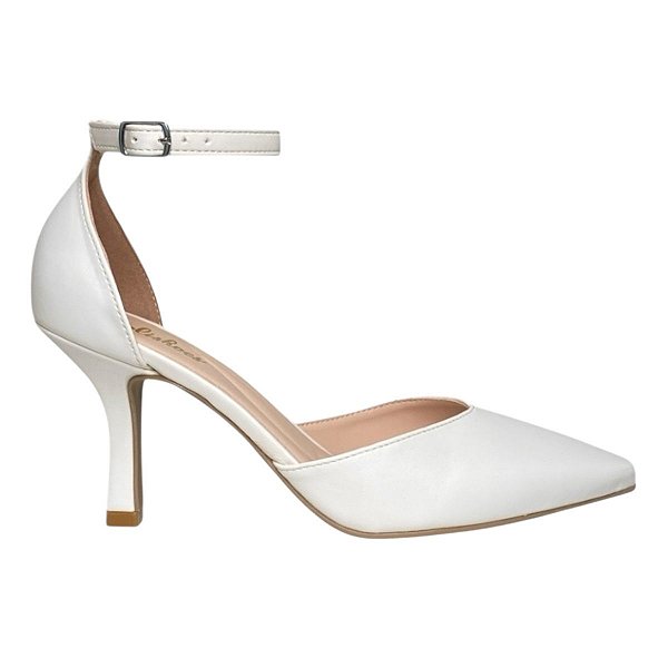 Roma scarpin branco