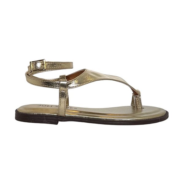 Lavínia rasteira gold