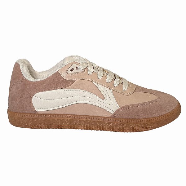 Tênis AS Joli casual nude