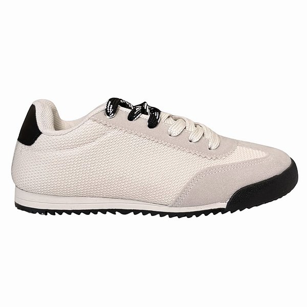 Tênis AS Joli casual off white