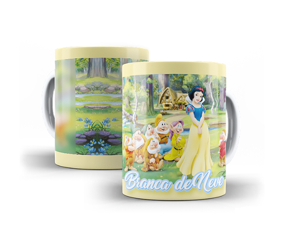 Caneca Polínero Interior Colorida  325ml