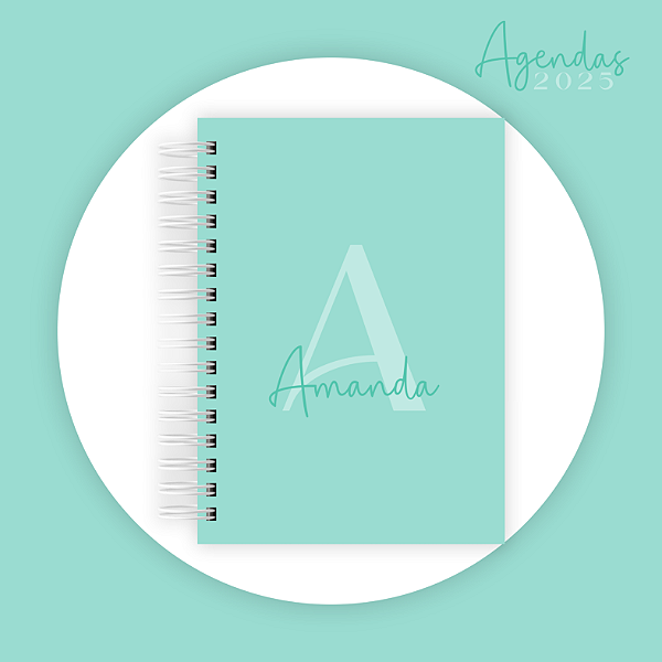 Agenda Capa Dura  Dois  Dias  p/ Página