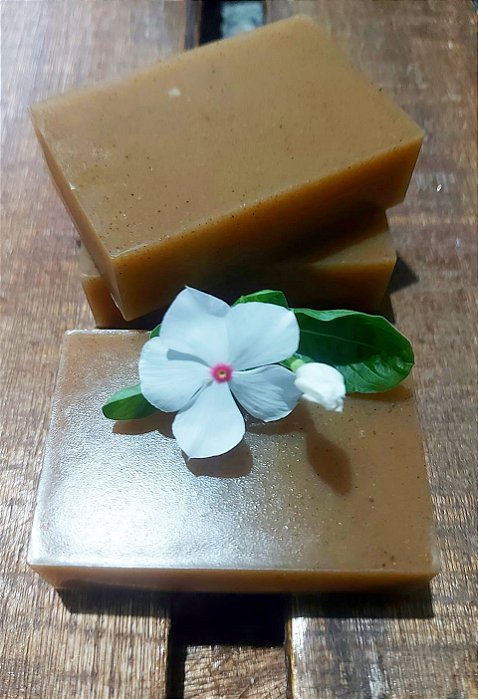 Shampoo Sólido Natural Juá & Gengibre - Caspa Seborreia Dermatite Vegano 100 g
