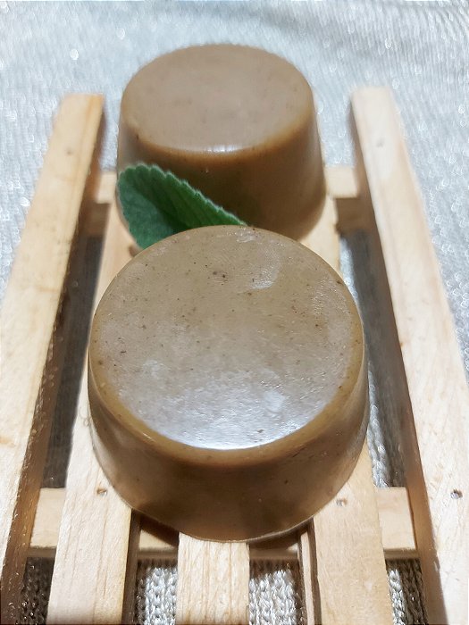 Sabonete Artesanal Antirrugas Argila Amarela 100% Natural Vegano 65 g