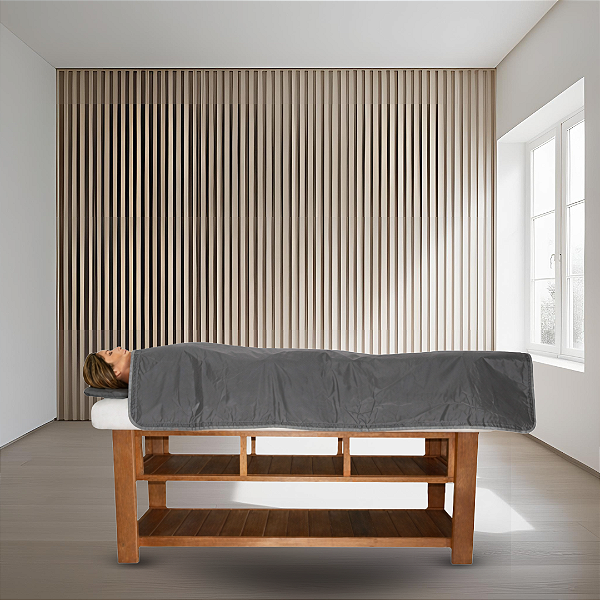 VibroSpa - Manta Térmica Termofit com Colchão de Massagem