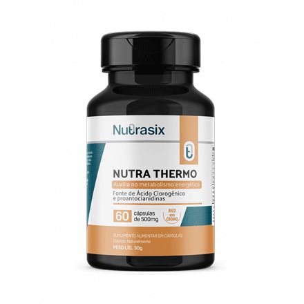 Termogênico Emagrecedor Nutra Thermo cápsulas 500mg - 60