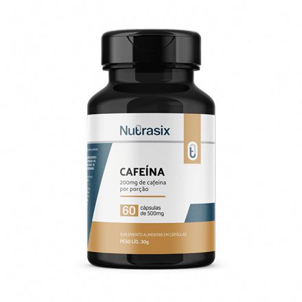 Cafeína Cápsulas 500mg - 60