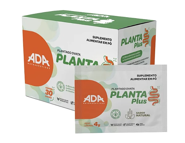 Psyllium Planta Plus Sachês Natural