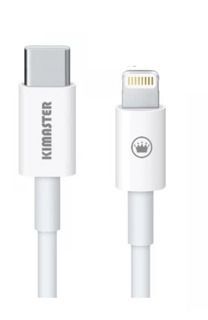 CB812-Cabo USB-C / Lightning 3.0A Turbo PD Quick Charge Kimaster