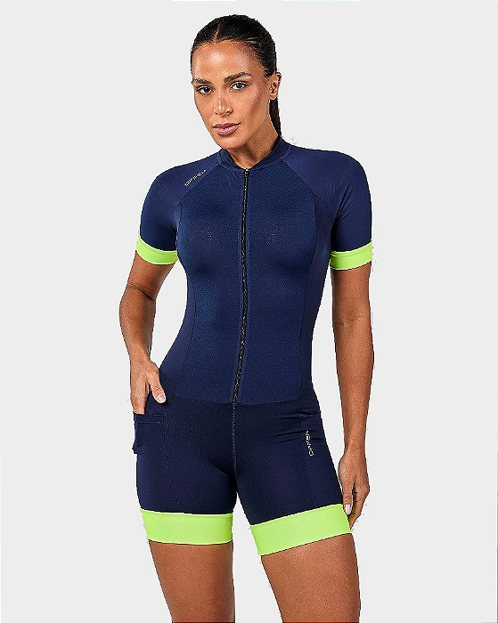 Macaquinho Corrida Feminino Florença New Yellow