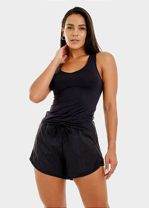 Regata Feminina Gênova Black