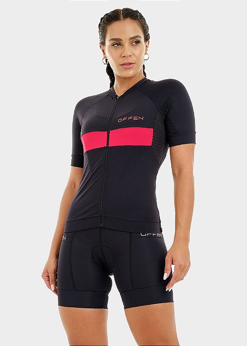 Camisa Feminina Strip Scarlet