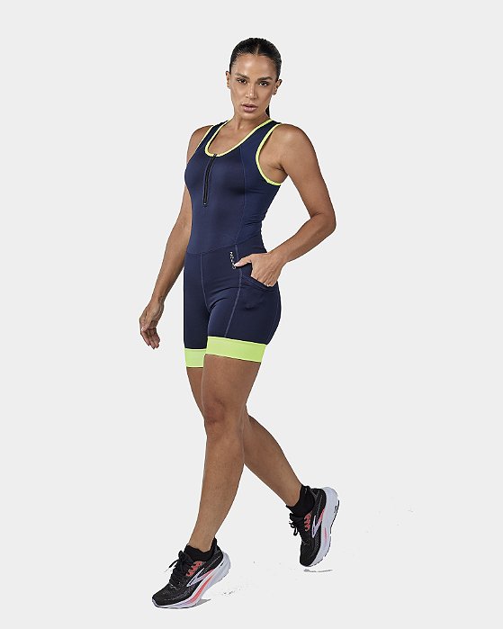 Macaquinho Corrida Gênova New Yellow