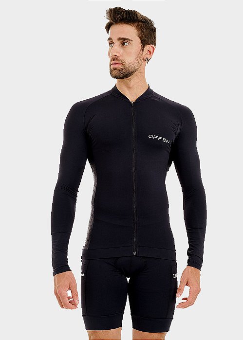 Camisa Masculina Classic Ml Black