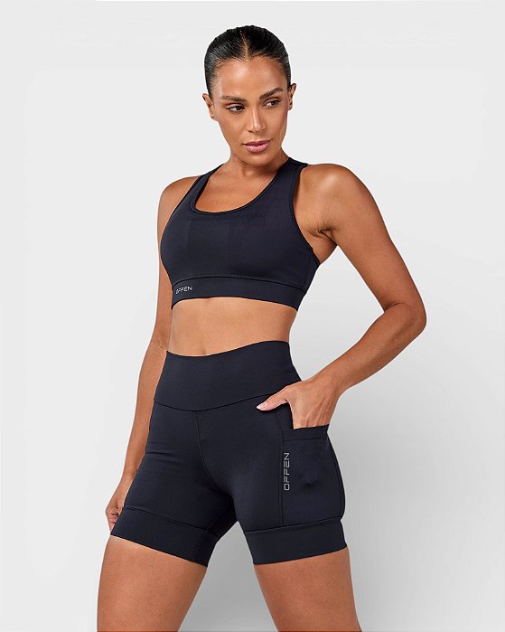 Bermuda Feminina Roma Black