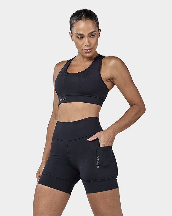 Bermuda Feminina Roma Black