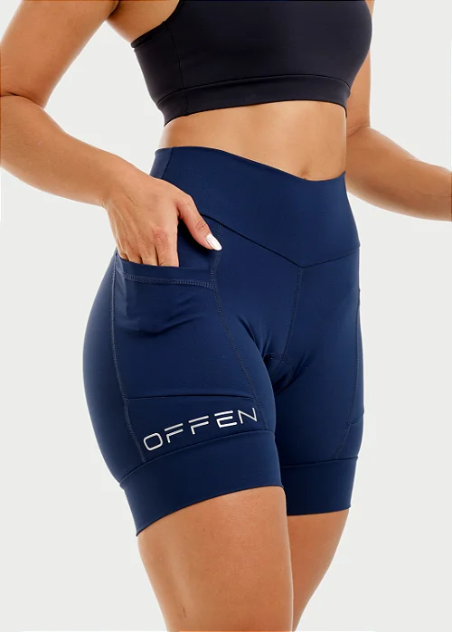 Bermuda Feminina Dallas Marinho (com bolso)