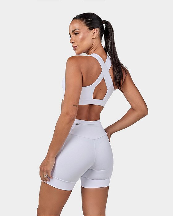 Bermuda Feminina Roma White