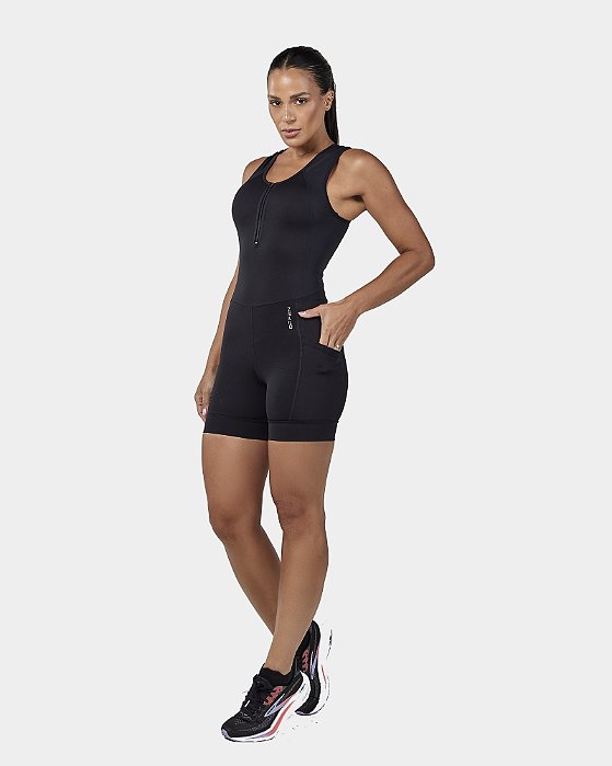 Macaquinho Corrida Gênova Black