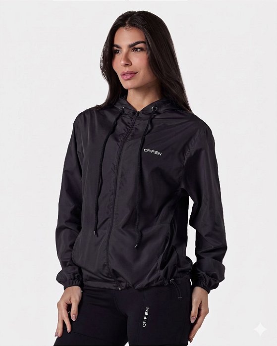 Corta Vento Feminino Black