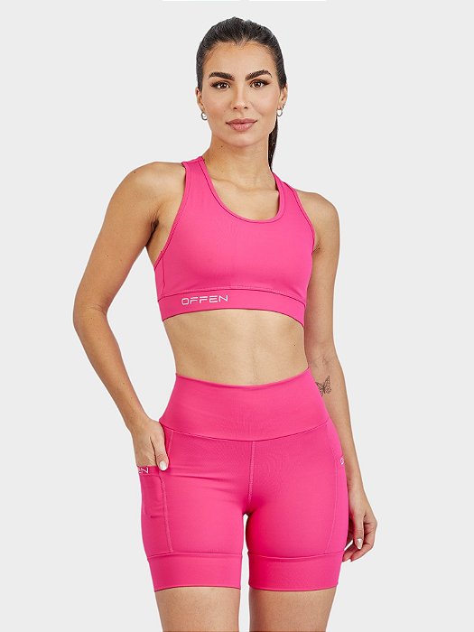 Bermuda Feminina Street Pink