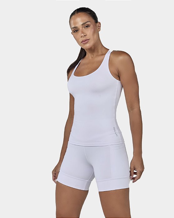 Regata Feminina Nadador White