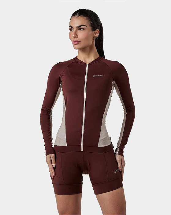 Camisa Feminina Classic Ml Cappuccino