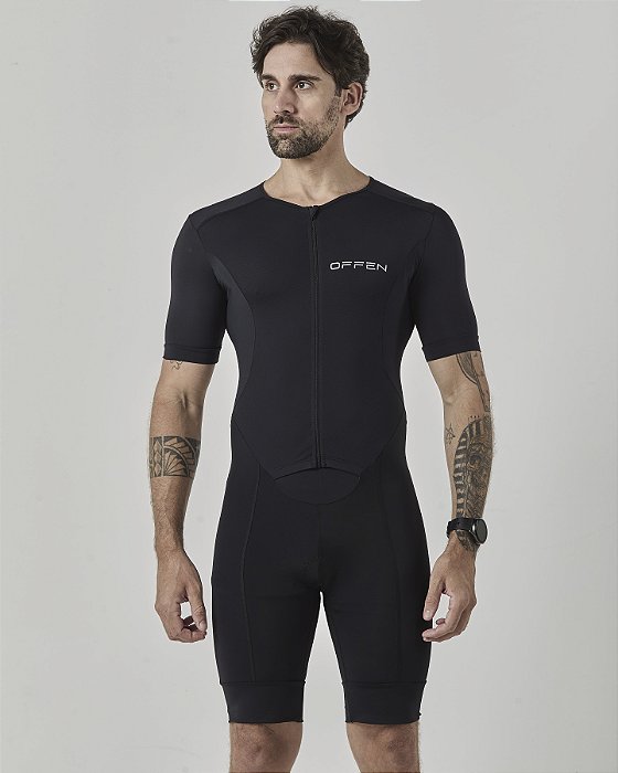 Macaquinho Triathlon Masculino CM Black