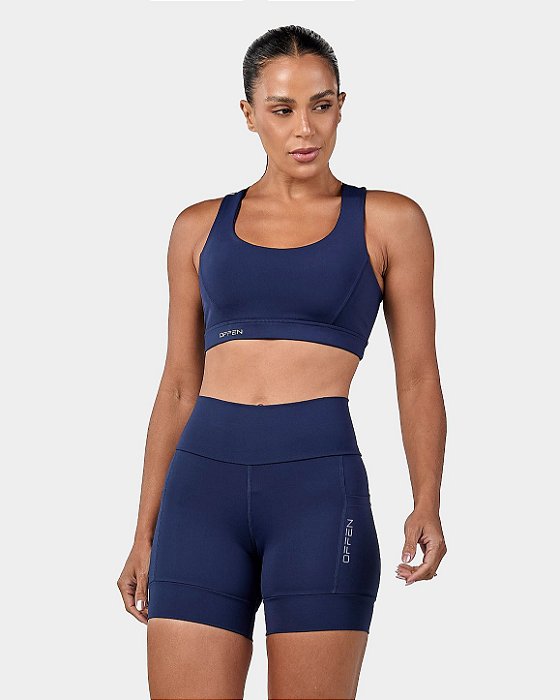 Bermuda Feminina Race Marinho